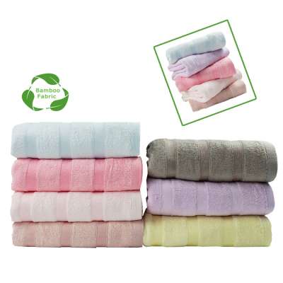 Gift Suit China Cheap High Soft Jacquard Bamboo Towel Set