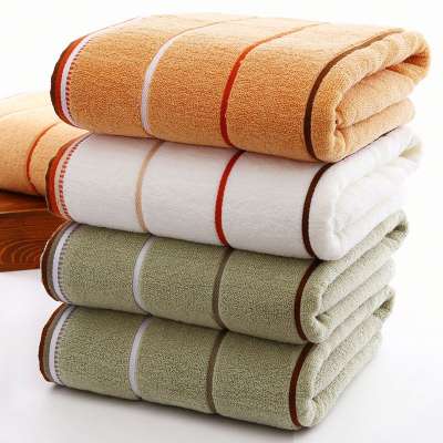 Premium Cotton Bath Towels Natural Ultra Absorbent and Eco-Friendly Customized Color Woven Cut Pile Bath Towel