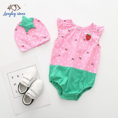 Factory Wholesale Newborn Baby Clothes Natural Organic Cotton Baby Infant Romper